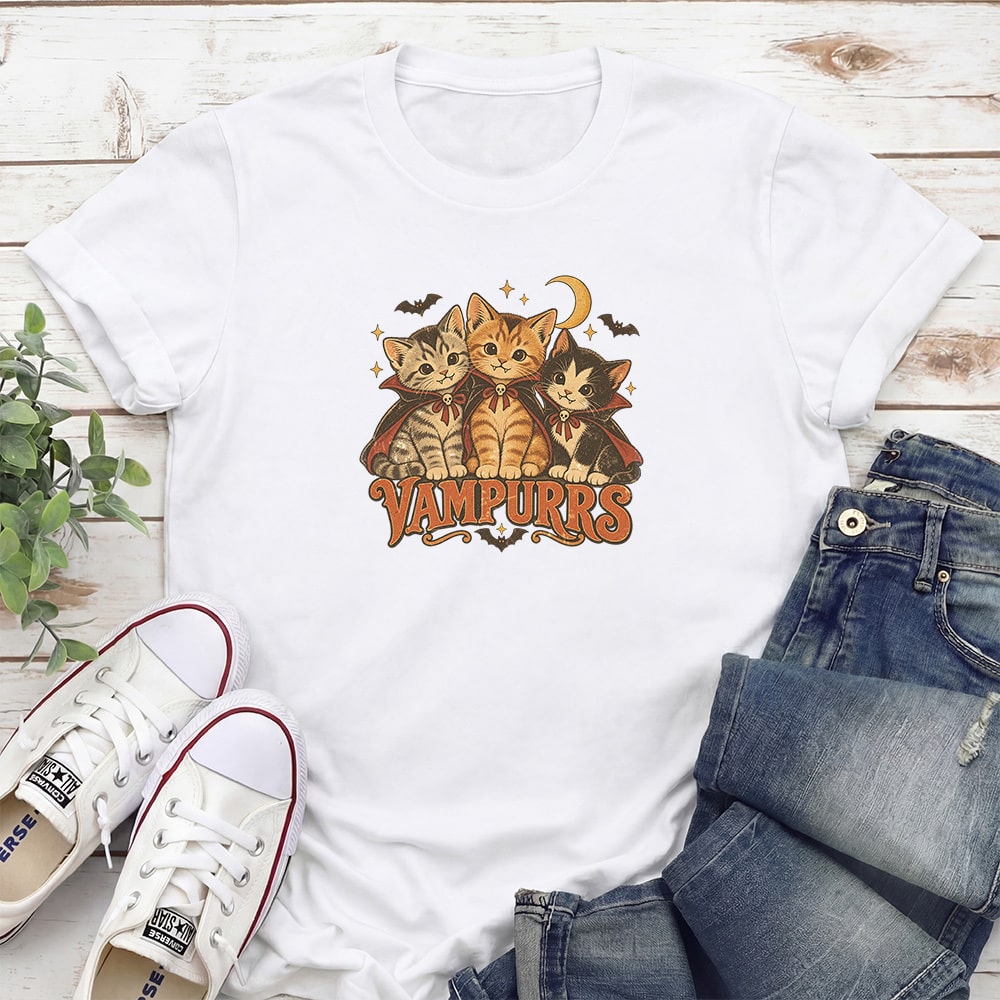 Vampurrs Standard Tee White