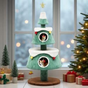  DWVO 63" Christmas Cat Tree
