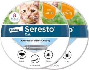 Seresto 8-Month Flea & Tick Collar for Cats & Kittens,