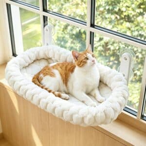 AMOSIJOY Foldable Cat Window Perch
