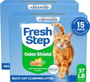 Fresh Step Advanced Odor Shield Clumping Cat Litter