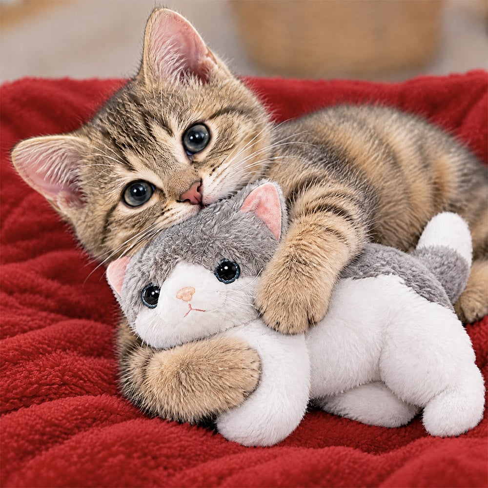 Send a Kitty Comfort Toy & Blanket Care Pack to a Shelter Cat