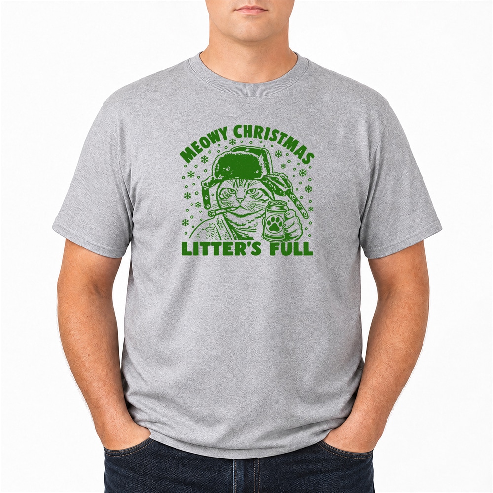 Litter’s Full Standard Tee Grey with Green