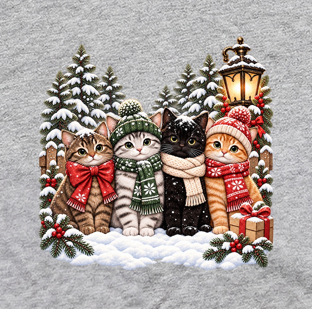 Winter Wonderland Buddies Standard Tee Green - Image 4