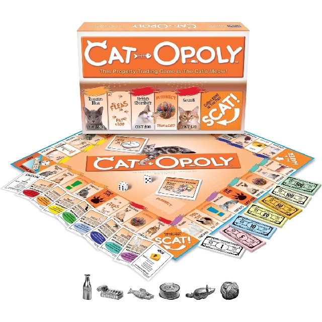 Late For The Sky CAT-OPOLY Board Game