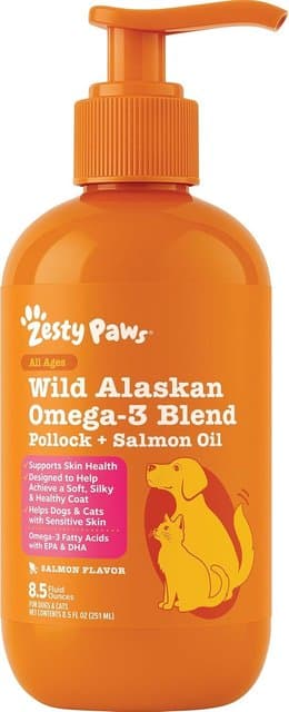 Zesty Paws Salmon Oil for Cats
